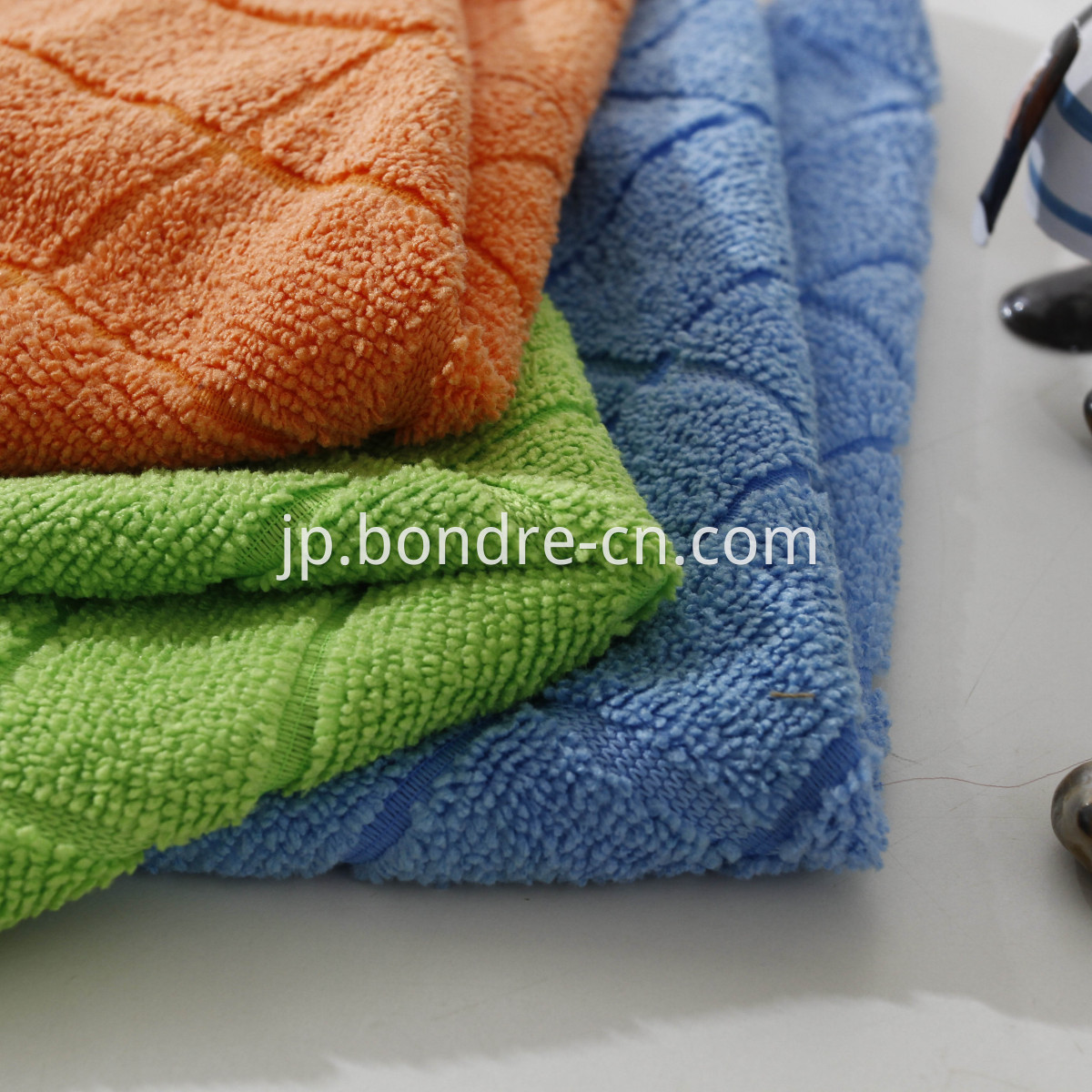 Microfiber Clean Towel With Check Design (4)